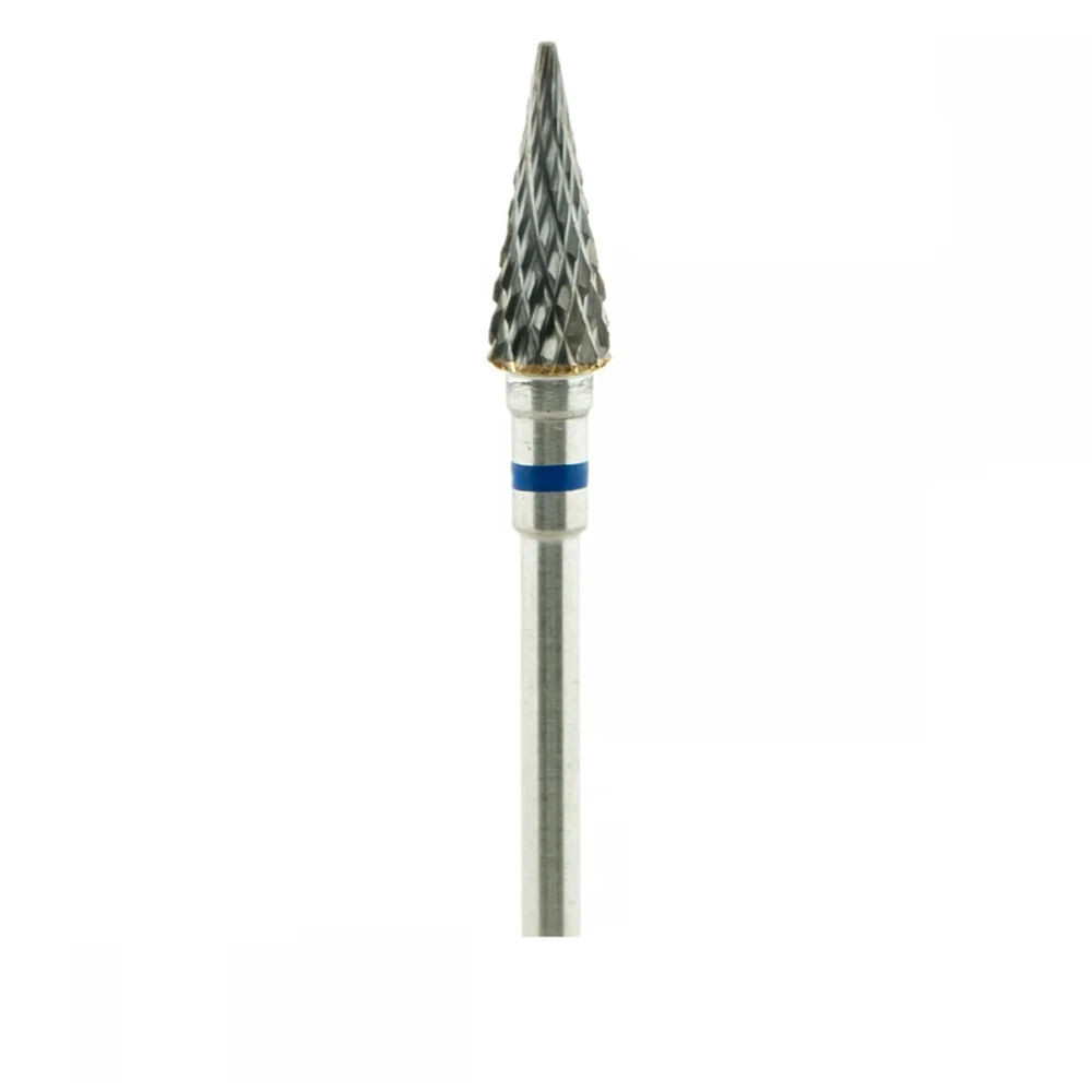 Фреза ТВС метал (асорти) Конус гострий синя (161.190.050)