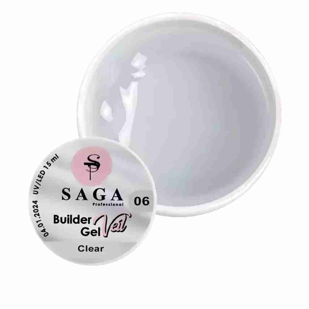 Гель для нарощування Saga Builder Gel Color 15 мл (06)