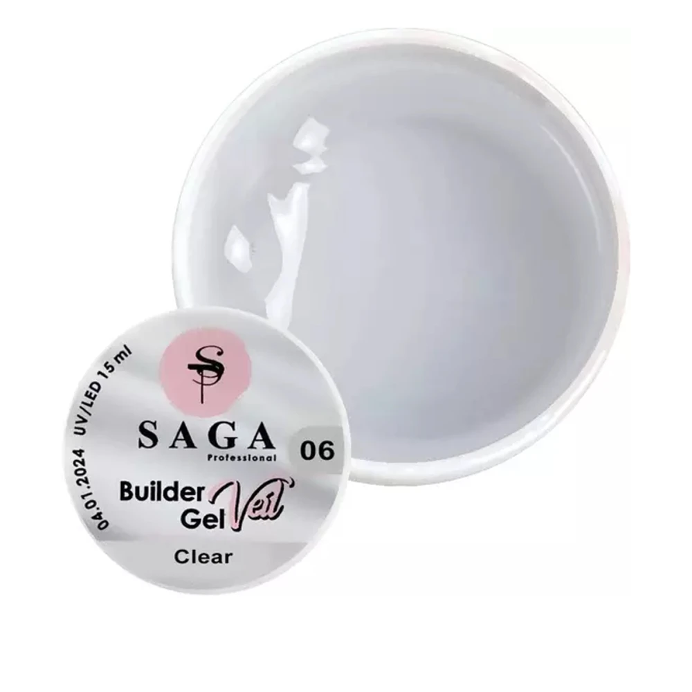 Гель для наращивания Saga Builder Gel Color 15 мл (06)