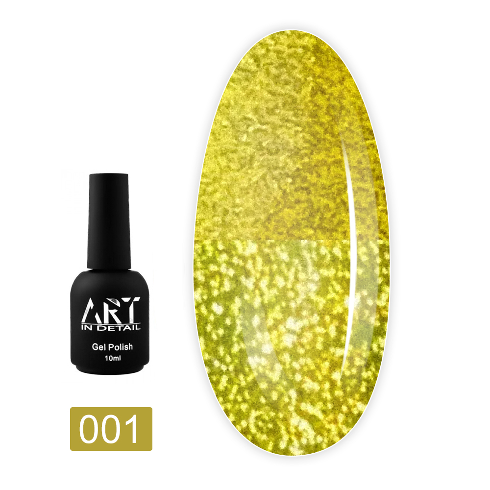 Гель лак ART In Detail Neon Flash светоотражающий 6 мл (001)