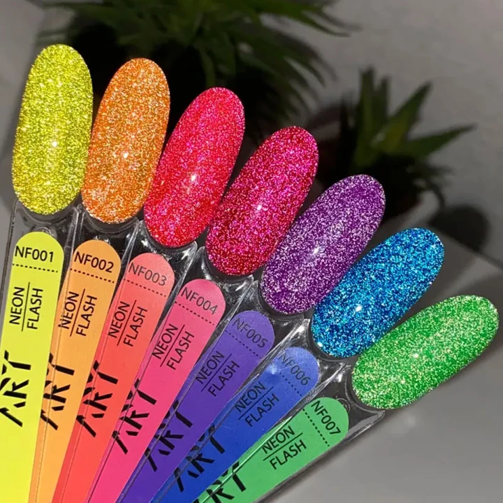 Гель лак ART In Detail Neon Flash светоотражающий 6 мл (002)