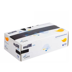 Рукавички нітрил без пудри нестерильні Care Black 100 шт (M)