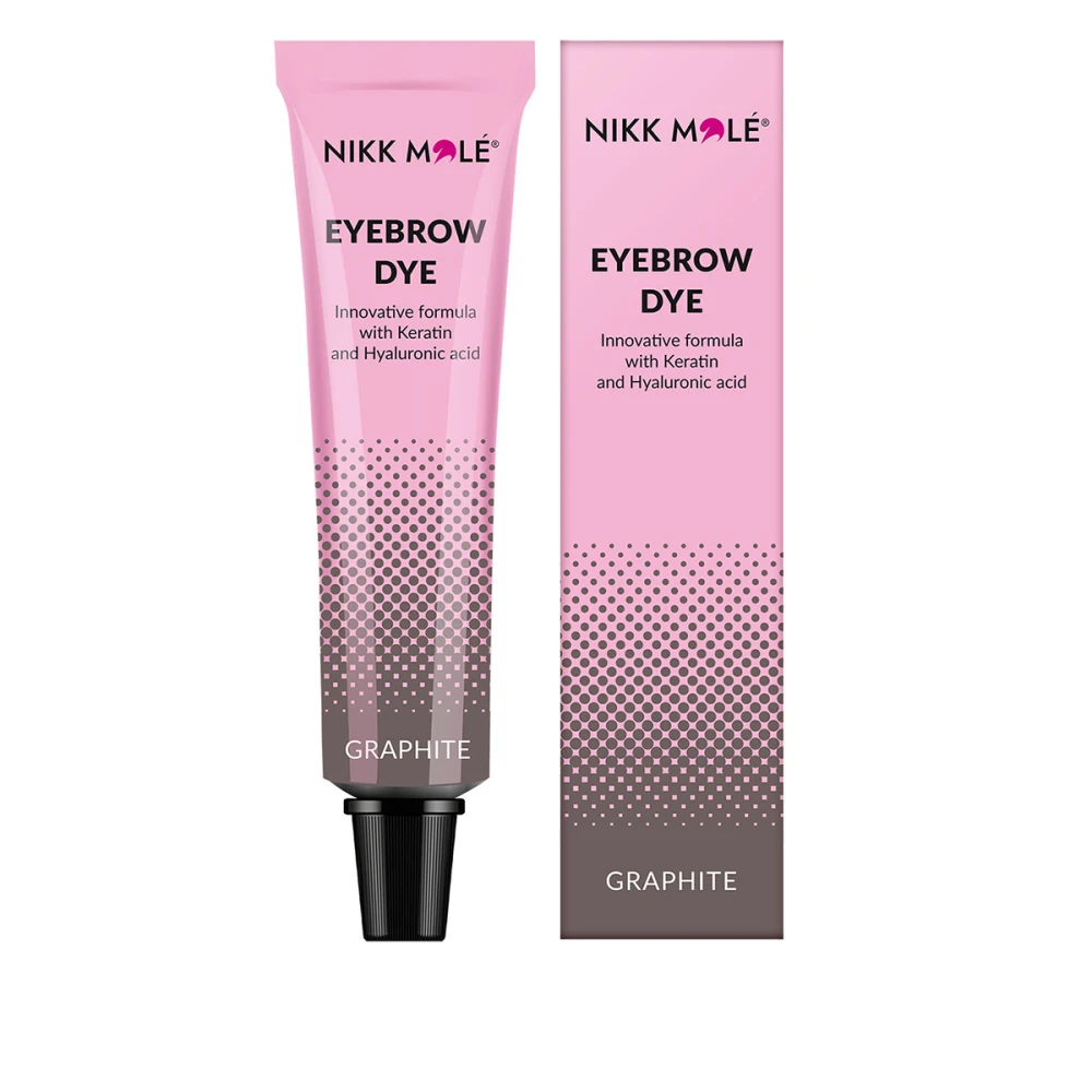 Краска для бровей и ресниц Nikkmole 15 мл (Graphite)