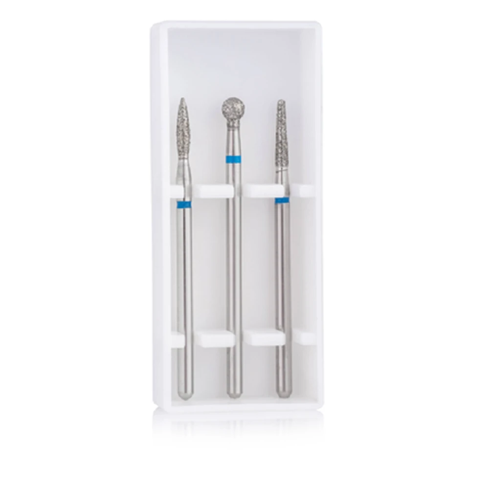 Набор стартовый фрез для плотной кутикулы 3 шт.