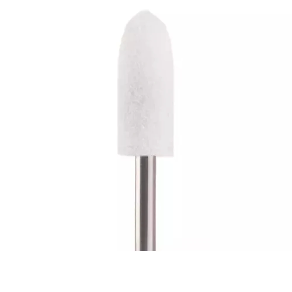 Фреза корундовая (керамика) (Пуля большая удлиненная 45-2 белая 6 мм)