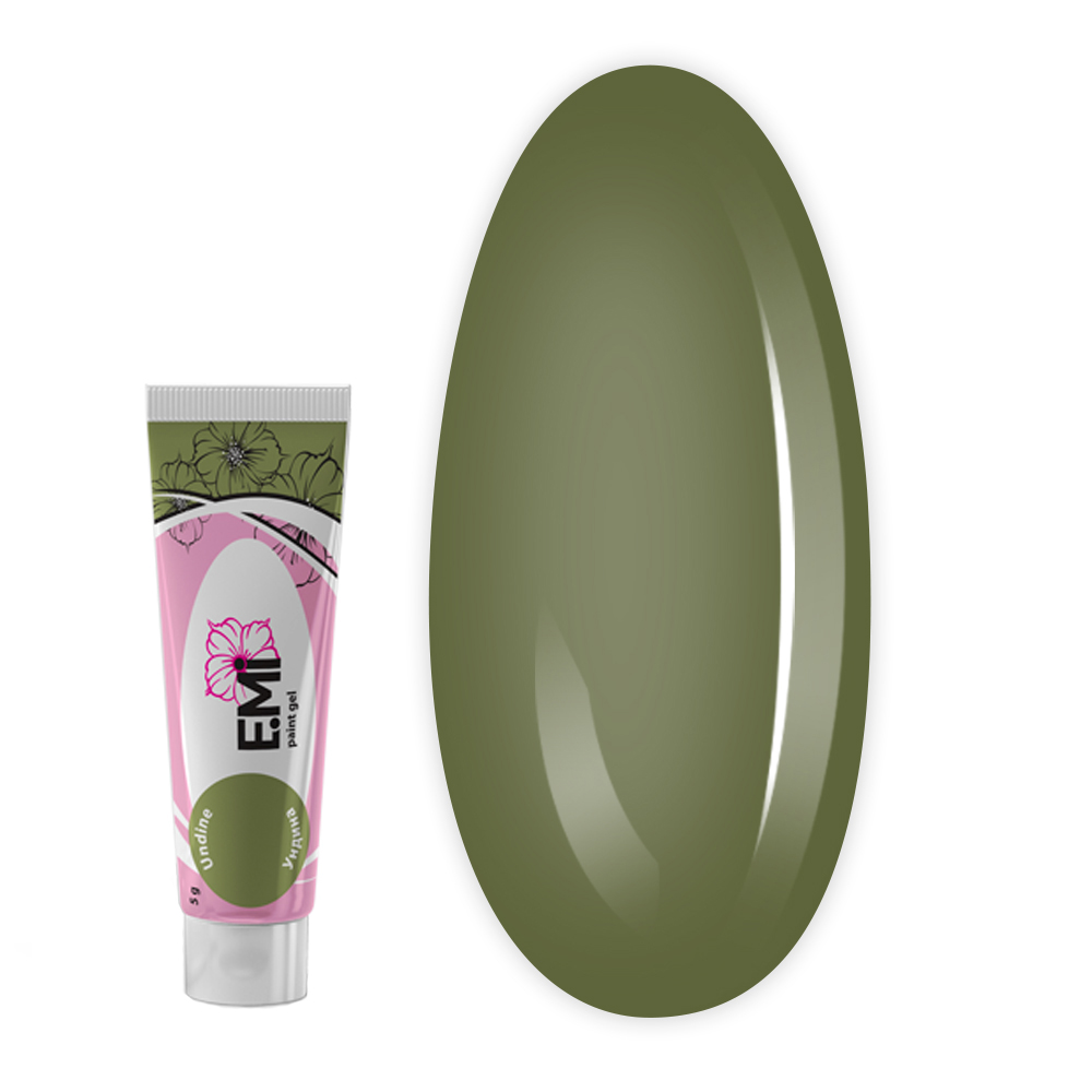 Гель-краска для росписи и стемпипга E.MI 5 мл (* OCEAN SOUL Ундина)