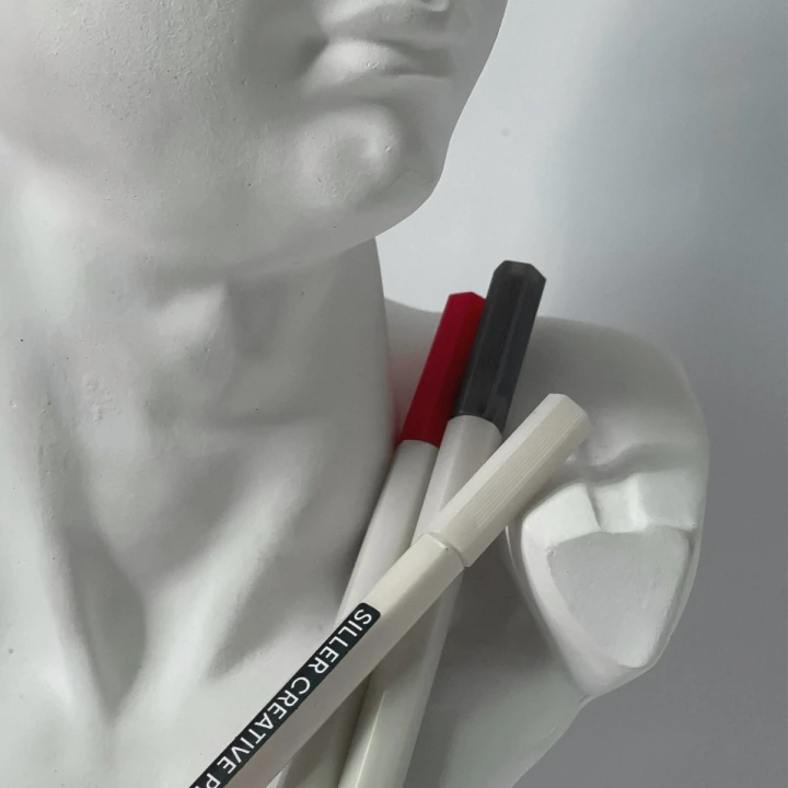 Ручка для росписи ногтей Siller Creative pen (White)