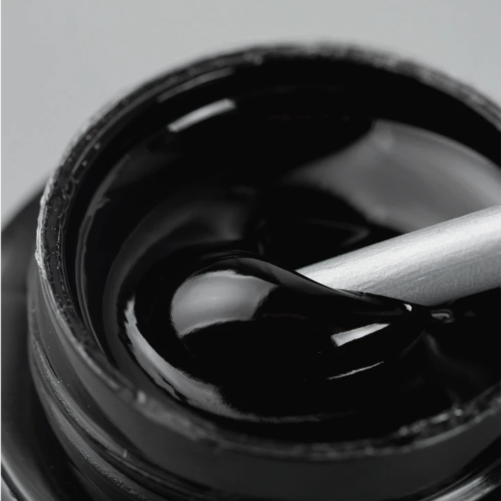 Гель лак твердый Siller Gel Pudding 5 мл (01 Black)