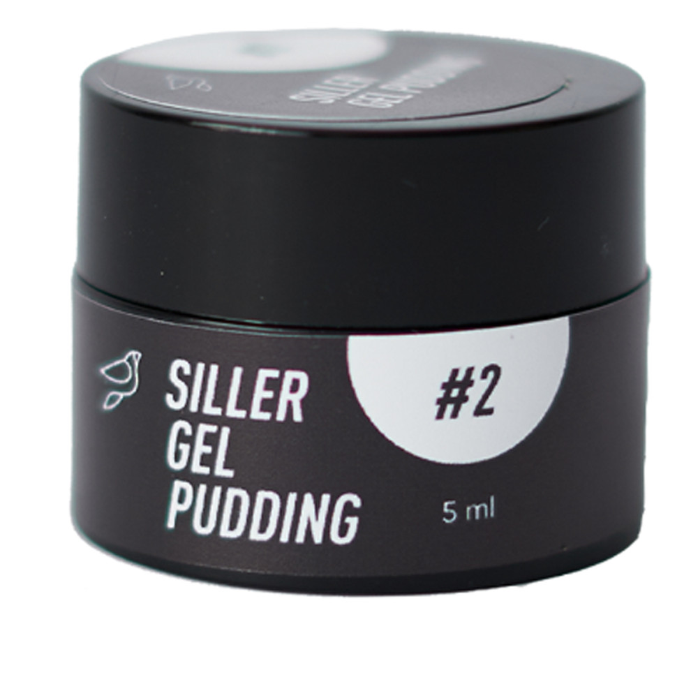 Гель-лак твердий Siller Gel Pudding 5 мл (02 White)