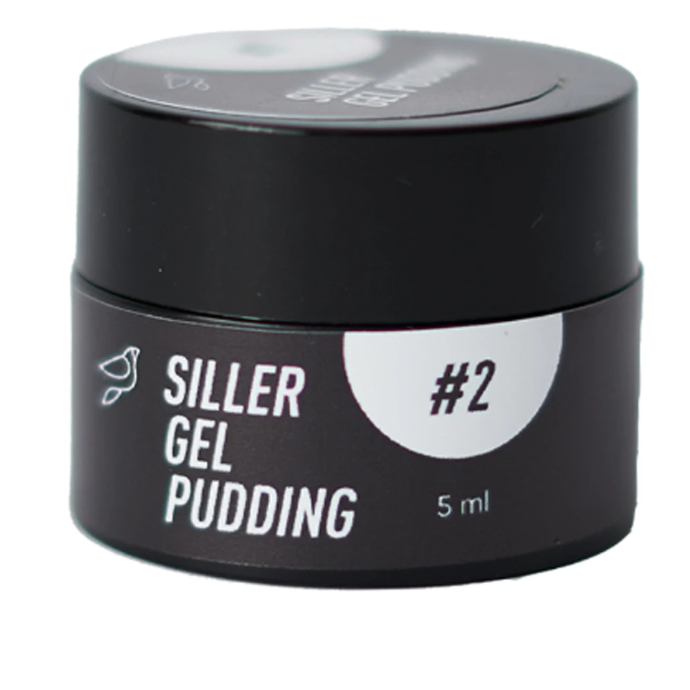 Гель лак твердый Siller Gel Pudding 5 мл (02 White)