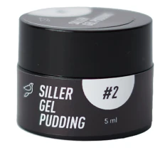 Гель-лак твердий Siller Gel Pudding 5 мл (02 White)