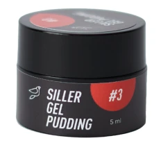 Гель-лак твердий Siller Gel Pudding 5 мл (03 Red)