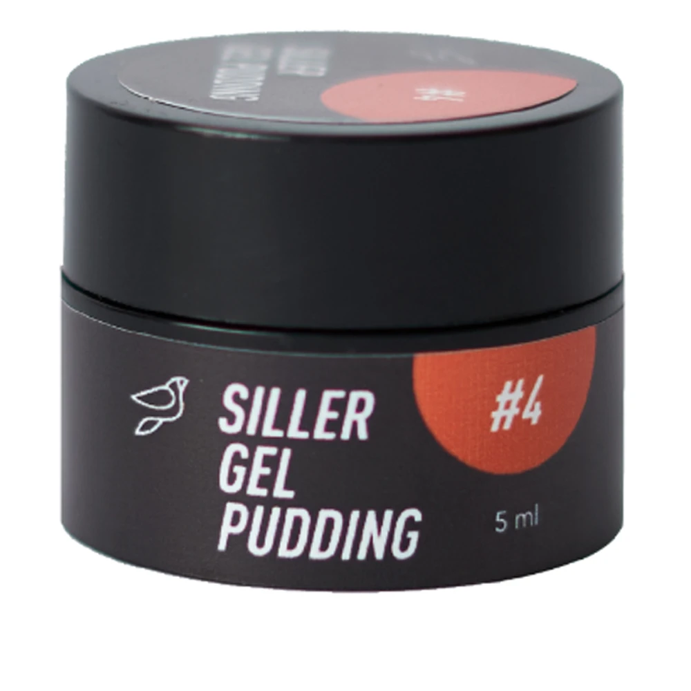Гель лак твердый Siller Gel Pudding 5 мл (04 Orange)