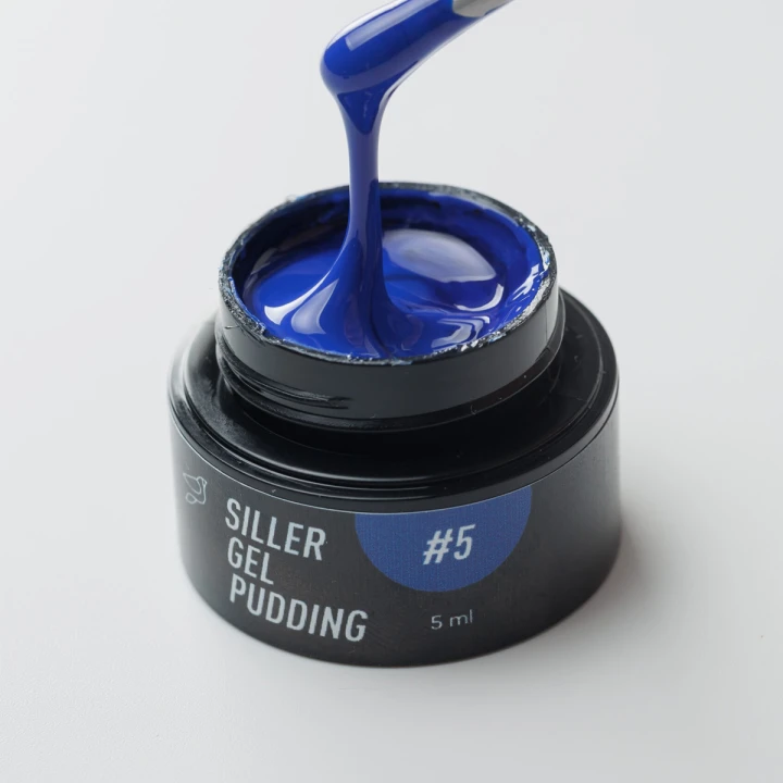 Гель лак твердый Siller Gel Pudding 5 мл (05 Blue)
