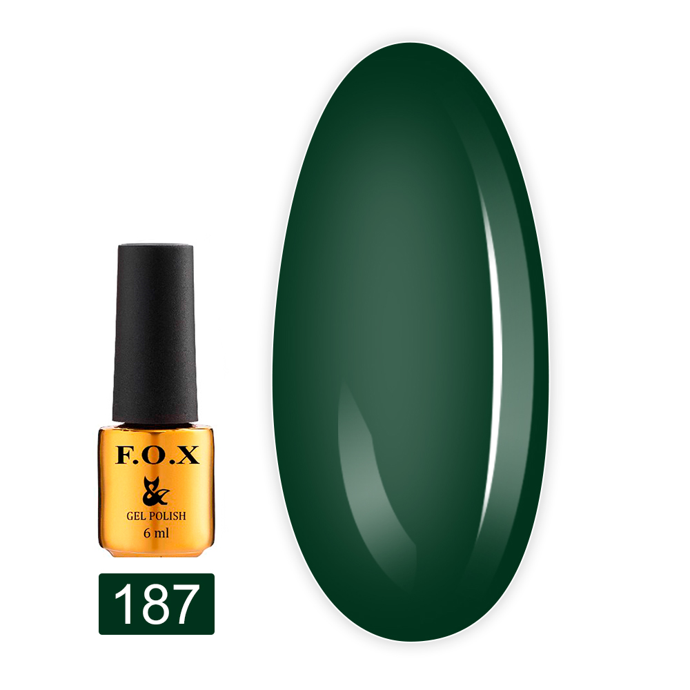 Гель лак FOX Gold Pigment 6 мл (187)