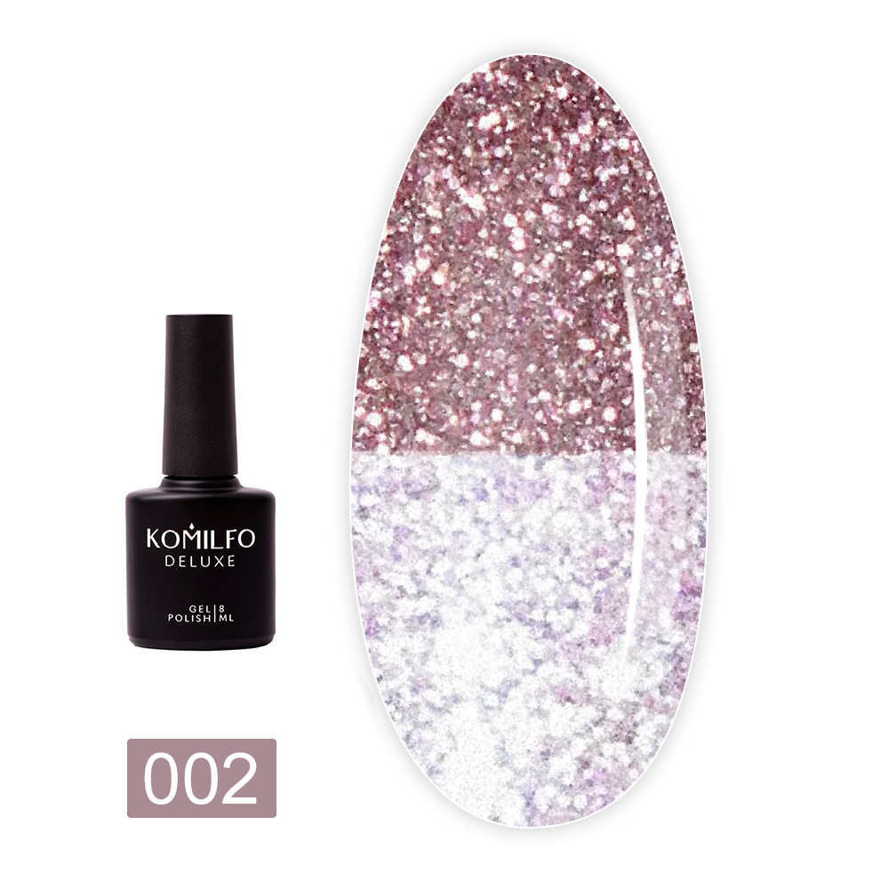 Гель лак KOMILFO Luminous светоотражающий 8 мл (002)