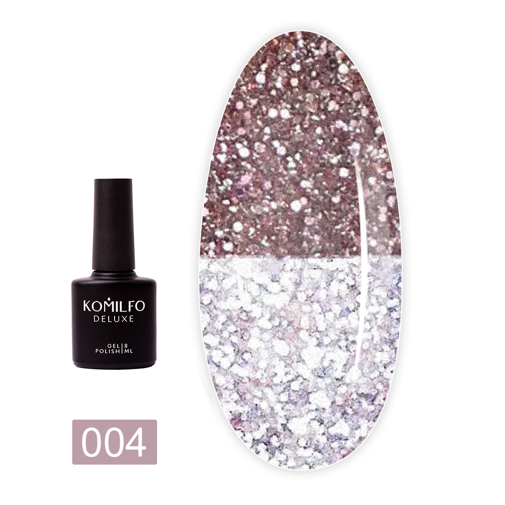 Гель лак KOMILFO Luminous светоотражающий 8 мл (004)