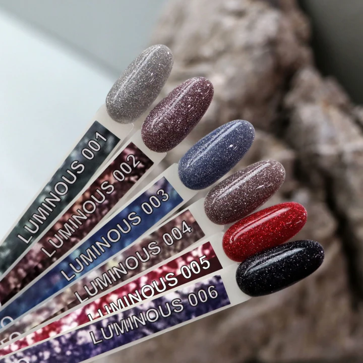 Гель лак KOMILFO Luminous светоотражающий 8 мл (006)