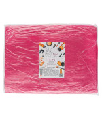 Фартух ПМ поліетилен 0.8х1.25 м 50 шт/уп рожевий