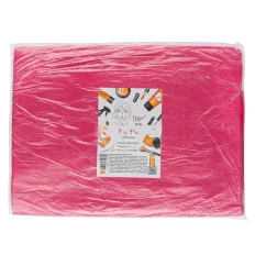 Фартук ПМ полиэтилен 0.8х1.25 м 50 шт/уп розовый