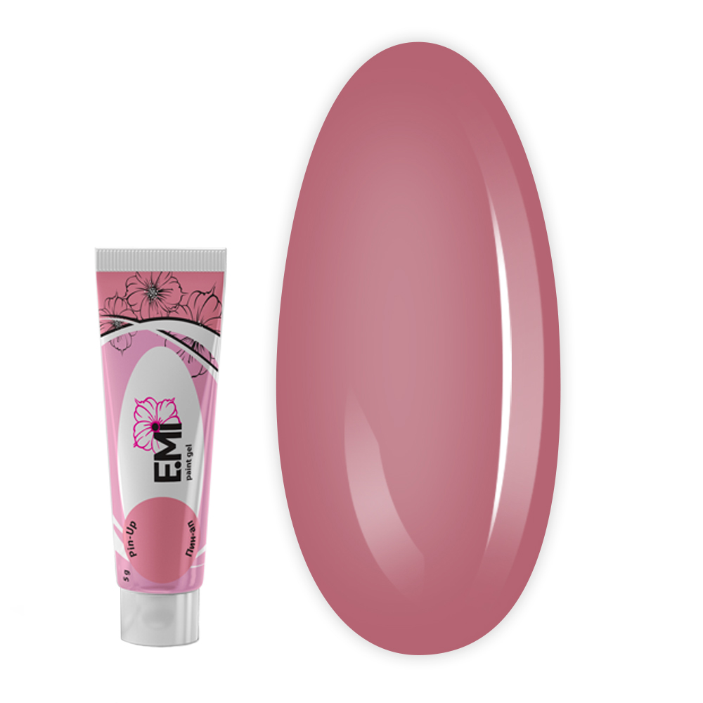 Гель-фарба для розпису та стемпіпгу E.MI 5 мл (* GLAM LADY Пін-ап)