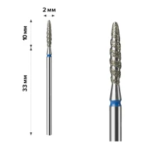 Фреза Алмазна mArt (Свічка торнадо Blue 2.3*10 (М-02))