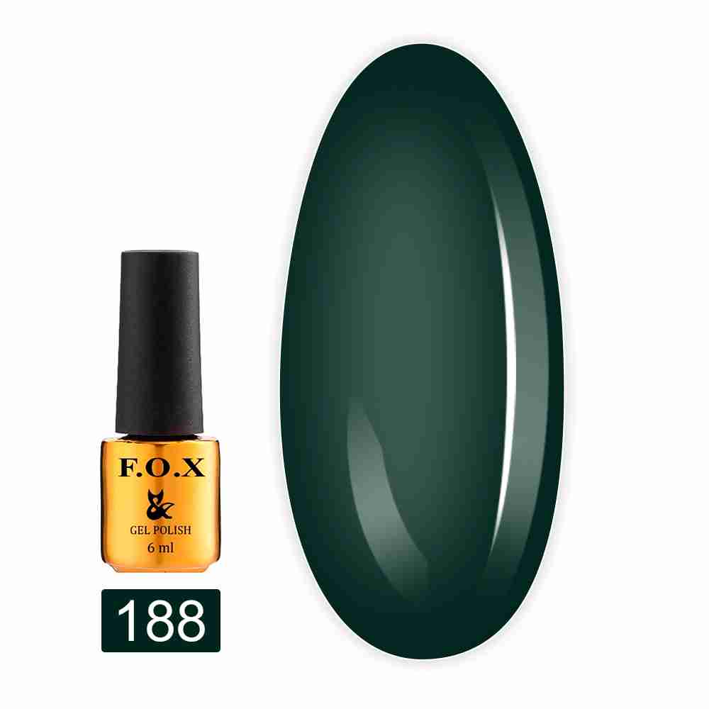 Гель-лак FOX Gold Pigment 6 мл (188)