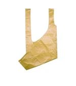 Фартук ПМ полиэтилен 80х125 см 10 шт/уп желтый