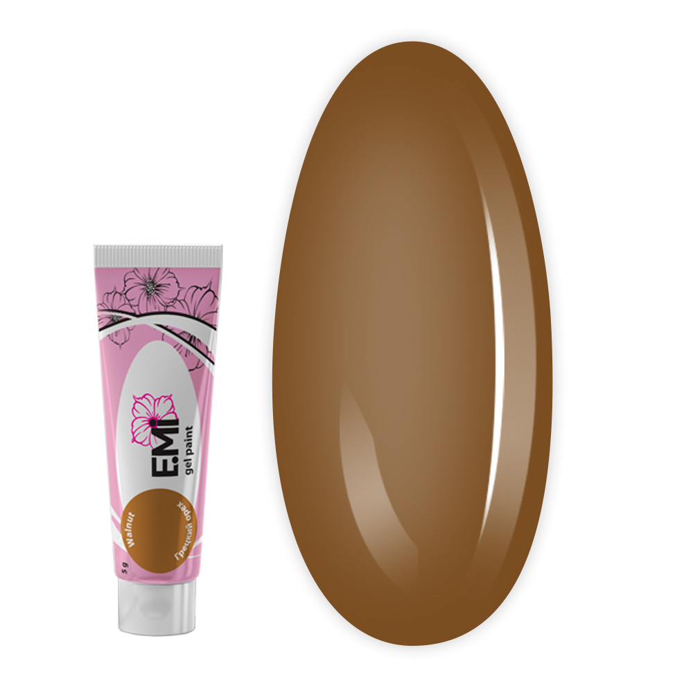 Гель-краска E.MI 5 мл (* CLASSIC PEARL Грецкий орех)
