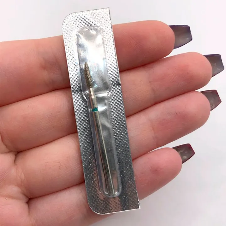 Фреза Алмазна Пламя 243 10 шт (зеленая 534.023)