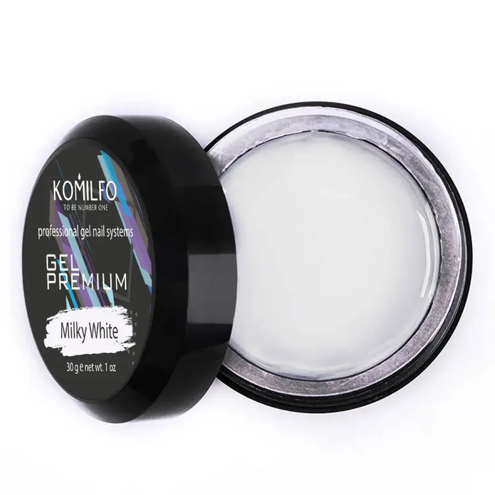 Гель KOMILFO Premium 30 г (Milky White)