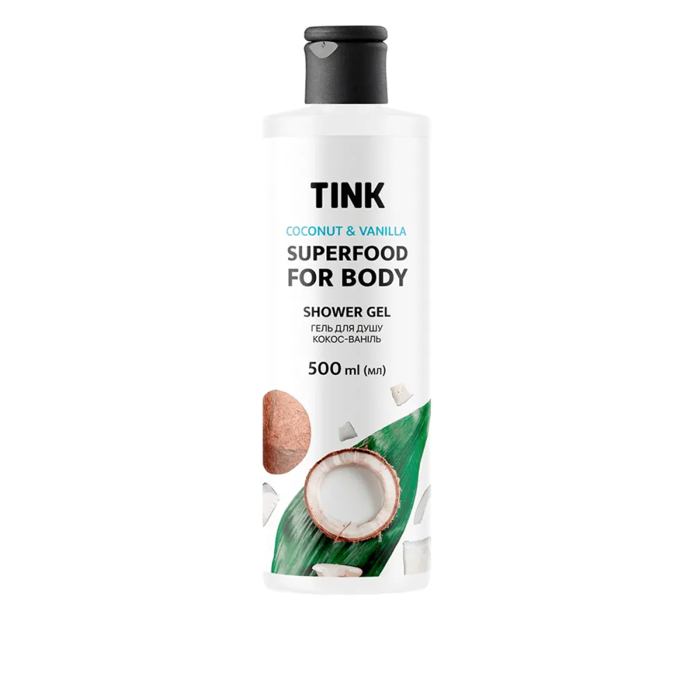 Гель для душа Tink 500 мл (Кокос-ваниль)