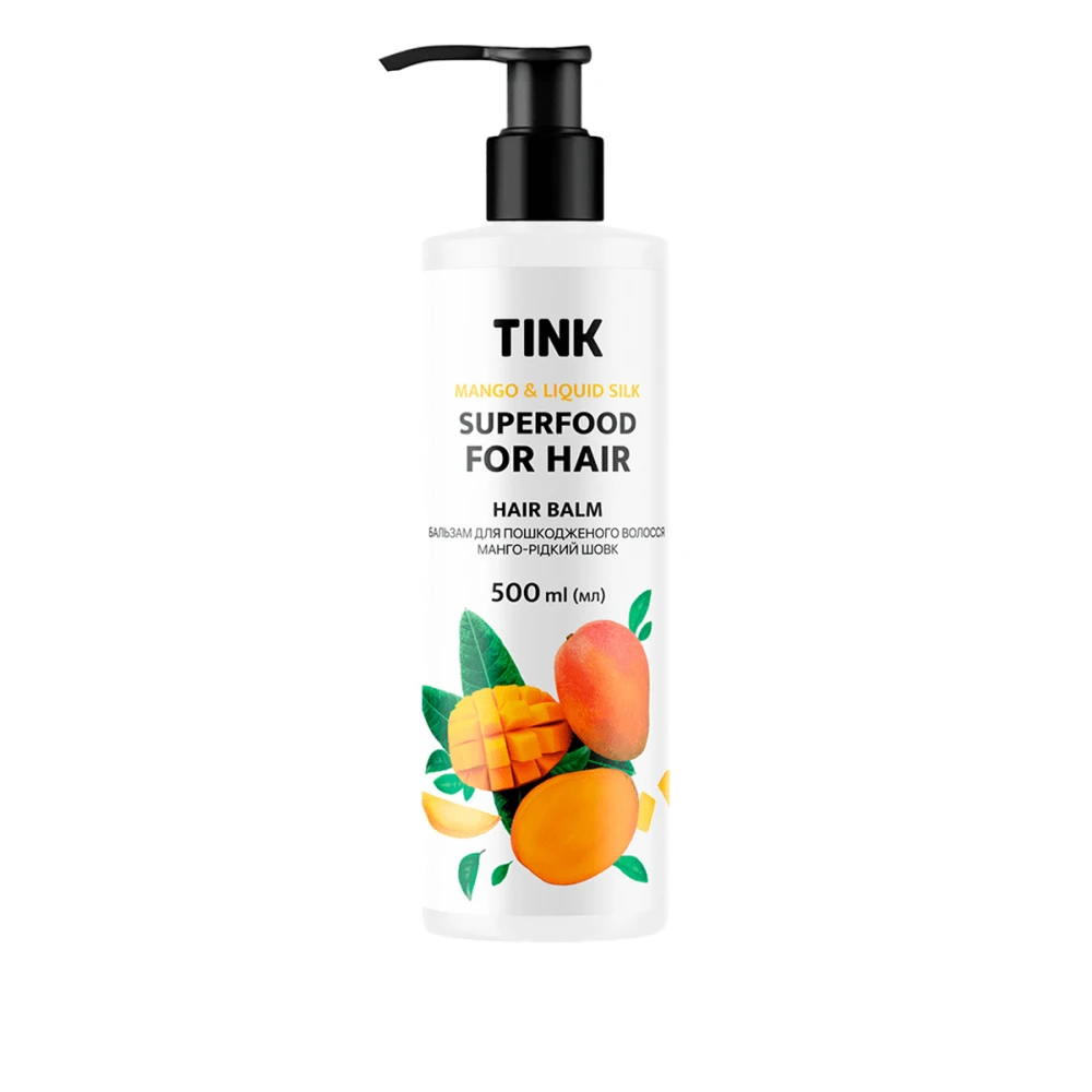 Бальзам Tink для поврежденных волос Манго-Жидкий шелк 500 мл