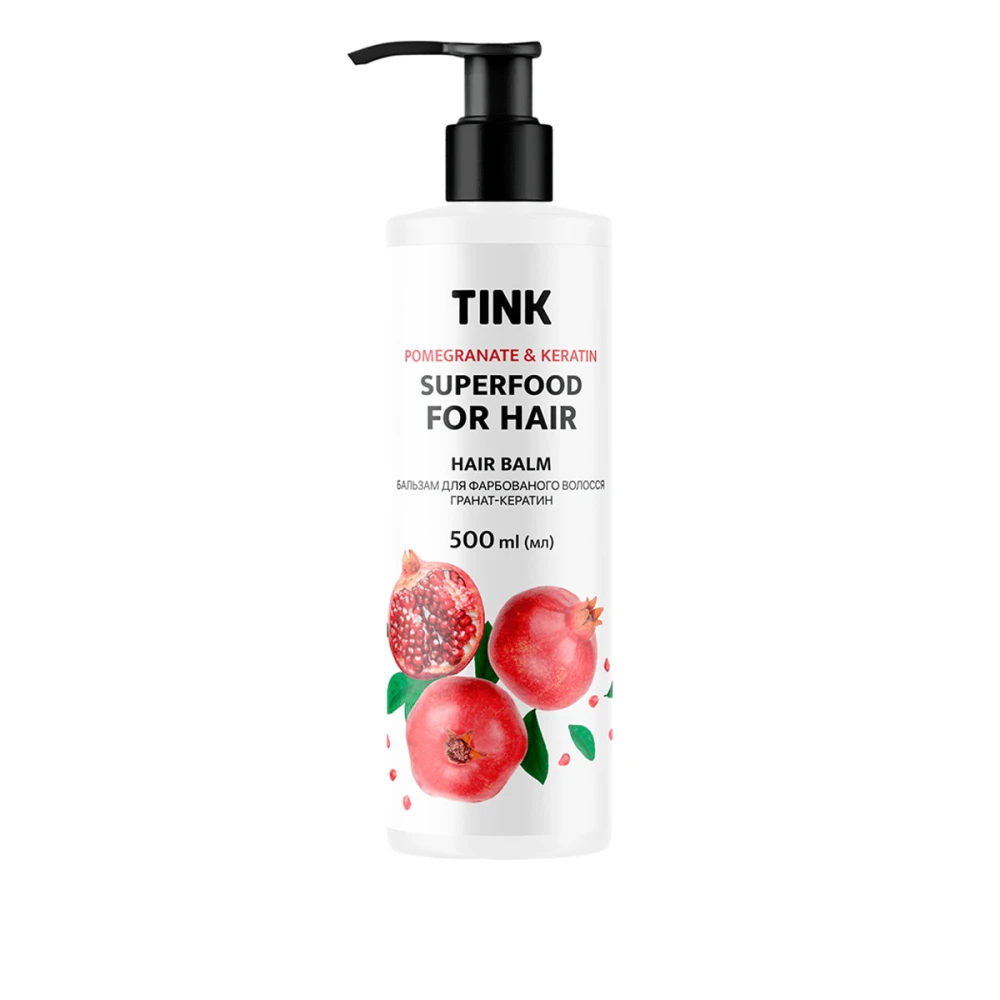 Бальзам Tink для окрашенных волос Гранат-Кератин 500 мл