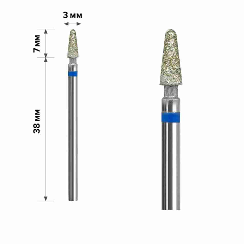 Фреза Алмазная mArt (Конус тупой Blue 3*7 (М-002))