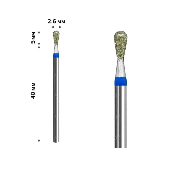 Фреза Алмазна MART (1М-005 Грушоподібна Blue 265)