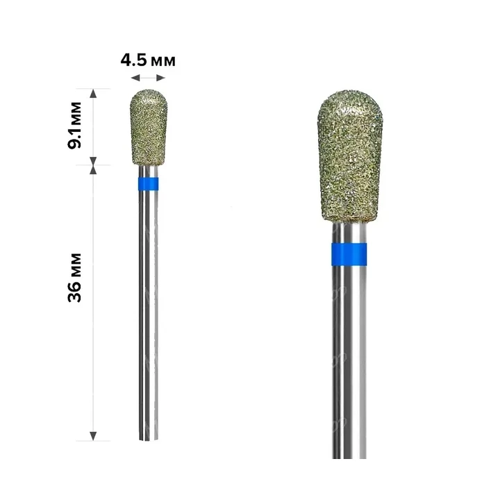 Фреза Алмазна MART (1М-006 Грушоподібна Blue 4591)