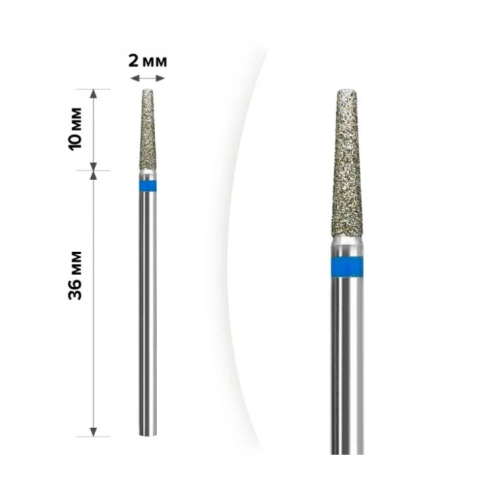 Фреза Алмазная MART (1М-014 Конус Blue 2*10)