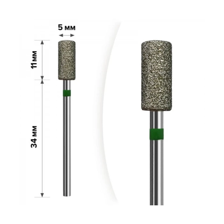 Фреза Алмазная MART (1М-029 Цилиндр Green 5*11))