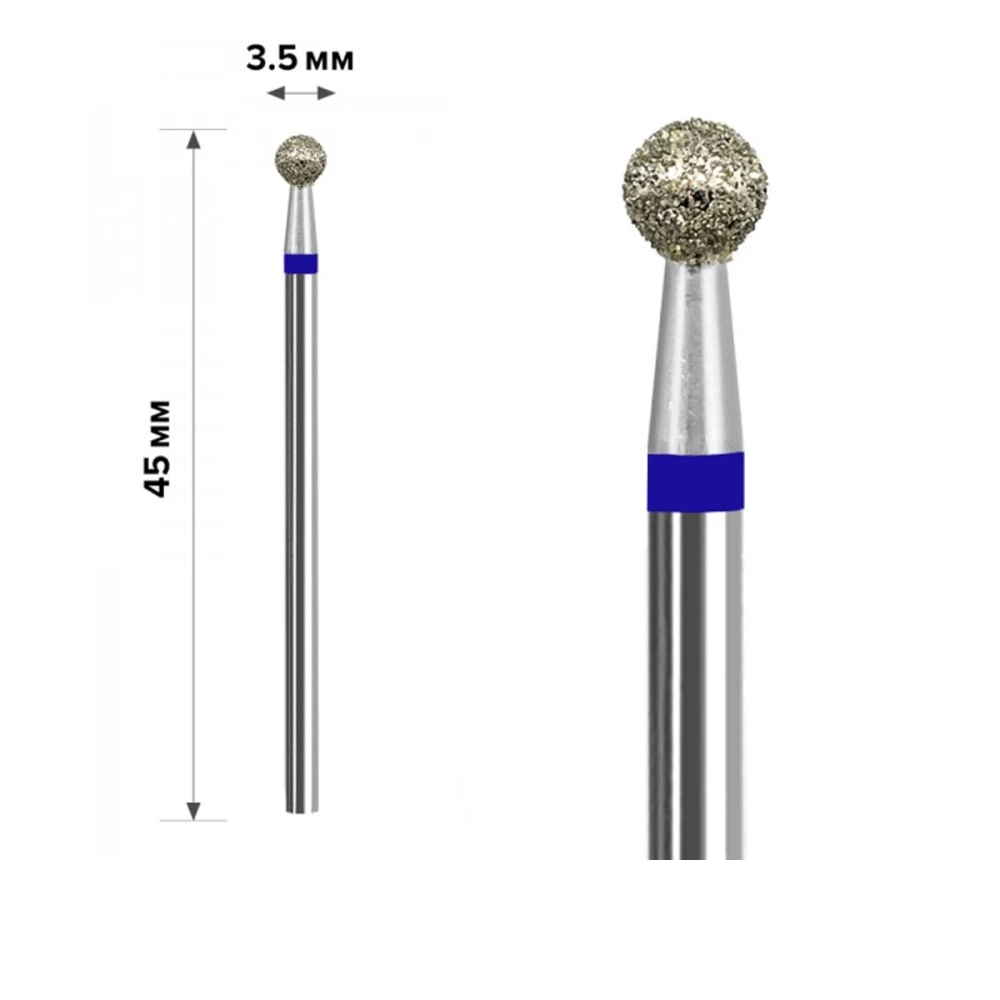Фреза Алмазная mArt (Шарик Blue 3.5 мм (М-030))