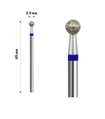 Фреза Алмазна mArt (Шарик Blue 3.5 мм (М-030))