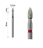 Фреза Алмазная mArt (Шар Red 2.3*6 (М-056))