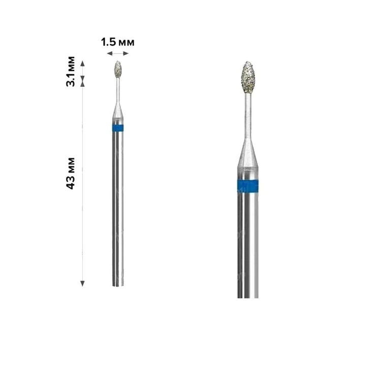 Фреза Алмазна MART (1М-04 Свічка Blue 153)