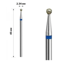 Фреза Алмазна mArt (Шарик Blue 2.3 мм (М-23))