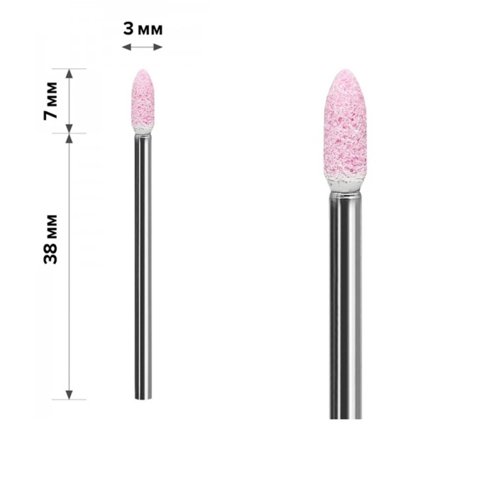 Фреза Корундовая mArt (Палочка розовая 3*7 (М-43))