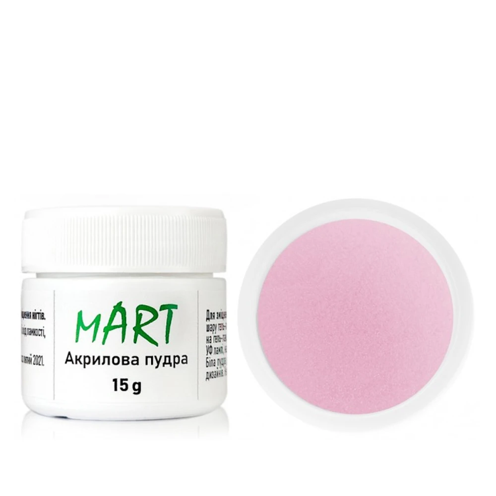 Пудра Акриловая mArt 15 г (03 Cover Pink)