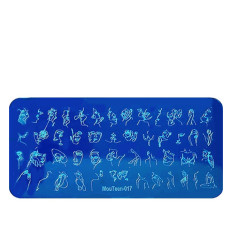 Плата для стемпинга mArt (011(Mou Teen - 017))