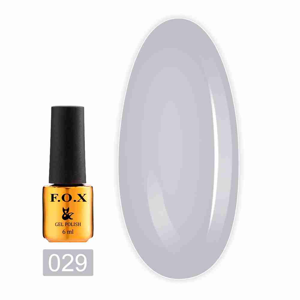 Гель-лак FOX Gold Pigment 6 мл (029)