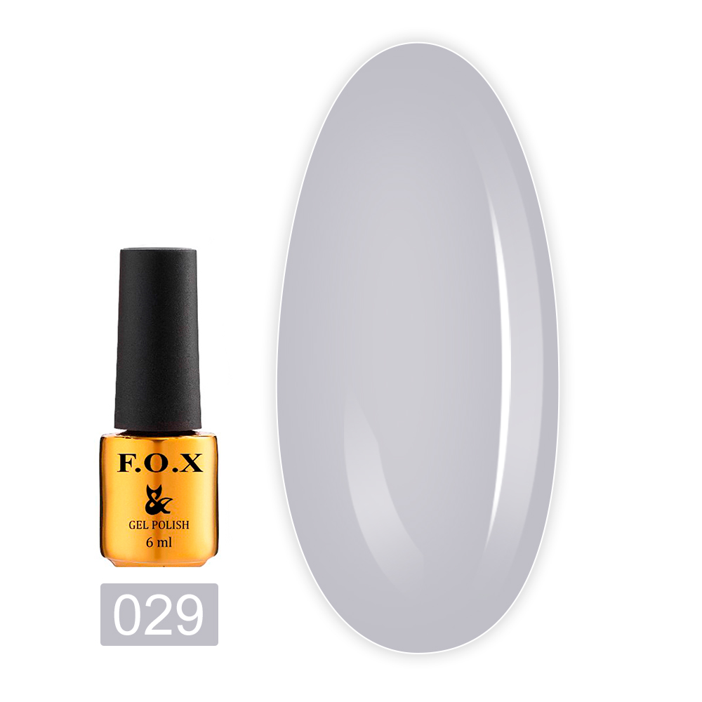 Гель лак FOX Gold Pigment 6 мл (029)