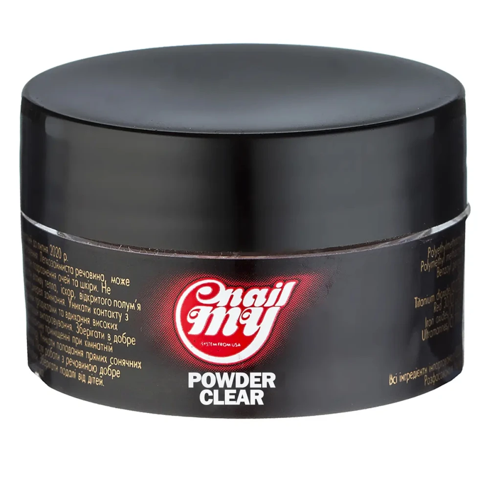 Пудра прозрачная MY nails (США) 10 мл (01)
